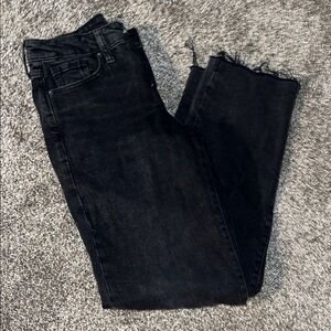 Old Navy Black Cropped Women's Jeans